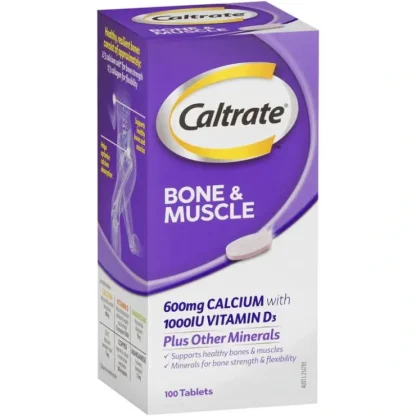 Caltrate Bone And Muscle 100 Tablets - Fresh Bloom Skin - Premium Skincare Solutions for Nourished, Hydrated, and Radiant Skin Every Day