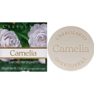 Camelia Perfumed Soap by LErbolario for Unisex - 3.5 oz Soap - Fresh Bloom Skin - Premium Skincare Solutions for Nourished, Hydrated, and Radiant Skin Every Day