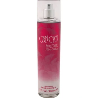 Can Can Burlesque by Paris Hilton for Women - 8 oz Body Mist - Fresh Bloom Skin - Premium Skincare Solutions for Nourished, Hydrated, and Radiant Skin Every Day