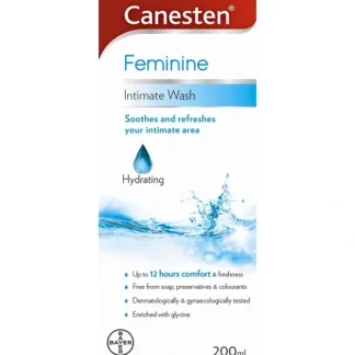 Canesten Feminine Intimate Wash 200ml - Fresh Bloom Skin - Premium Skincare Solutions for Nourished, Hydrated, and Radiant Skin Every Day