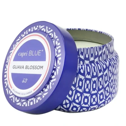 Capri Blue Travel Tin Candle - Guava Blossom 241g/8.5oz - Fresh Bloom Skin - Premium Skincare Solutions for Nourished, Hydrated, and Radiant Skin Every Day