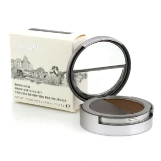 Cargo Brow How Brow Defining Kit - Dark 2x 1.3g/0.046oz - Fresh Bloom Skin - Premium Skincare Solutions for Nourished, Hydrated, and Radiant Skin Every Day
