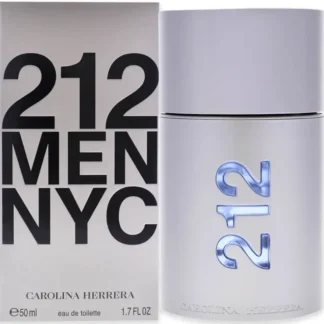 Carolina Herrera 212 by Carolina Herrera for Men - 1.7 oz EDT Spray - Fresh Bloom Skin - Premium Skincare Solutions for Nourished, Hydrated, and Radiant Skin Every Day
