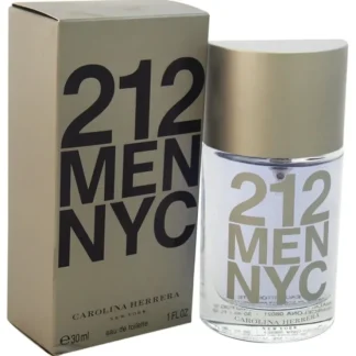 Carolina Herrera 212 by Carolina Herrera for Men - 1 oz EDT Spray - Fresh Bloom Skin - Premium Skincare Solutions for Nourished, Hydrated, and Radiant Skin Every Day