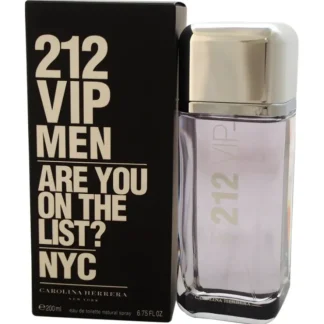 Carolina Herrera 212 VIP by Carolina Herrera for Men - 6.75 oz EDT Spray - Fresh Bloom Skin - Premium Skincare Solutions for Nourished, Hydrated, and Radiant Skin Every Day