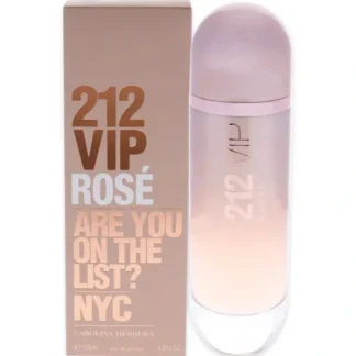 Carolina Herrera 212 VIP Rose by Carolina Herrera for Women - 4.2 oz EDP Spray - Fresh Bloom Skin - Premium Skincare Solutions for Nourished, Hydrated, and Radiant Skin Every Day