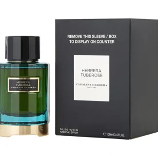 Carolina Herrera Herrera Tuberose Eau De Parfum Spray (Unisex) 100ml/3.4oz - Fresh Bloom Skin - Premium Skincare Solutions for Nourished, Hydrated, and Radiant Skin Every Day