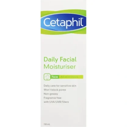 Cetaphil Daily Facial Moisturiser 118ml - Fresh Bloom Skin - Premium Skincare Solutions for Nourished, Hydrated, and Radiant Skin Every Day