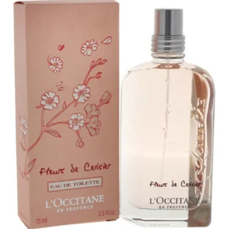 Cherry Blossom by LOccitane for Women - 2.5 oz EDT Spray - Fresh Bloom Skin - Premium Skincare Solutions for Nourished, Hydrated, and Radiant Skin Every Day