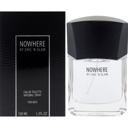 Chic N Glam Nowhere by Chic N Glam for Men - 3.3 oz EDT Spray - Fresh Bloom Skin - Premium Skincare Solutions for Nourished, Hydrated, and Radiant Skin Every Day