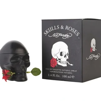 Christian Audigier Skulls & Roses Eau De Toilette Spray 100ml/3.4oz - Fresh Bloom Skin - Premium Skincare Solutions for Nourished, Hydrated, and Radiant Skin Every Day