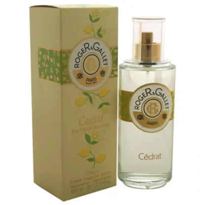 Citron by Roger & Gallet for Unisex - 3.3 oz Fragrant Water Spray - Fresh Bloom Skin - Premium Skincare Solutions for Nourished, Hydrated, and Radiant Skin Every Day