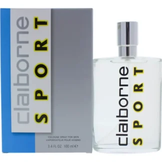 Claiborne Sport by Liz Claiborne for Men - 3.4 oz EDC Spray - Fresh Bloom Skin - Premium Skincare Solutions for Nourished, Hydrated, and Radiant Skin Every Day
