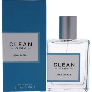 Classic Cool Cotton by Clean for Women - 2 oz EDP Spray - Fresh Bloom Skin - Premium Skincare Solutions for Nourished, Hydrated, and Radiant Skin Every Day