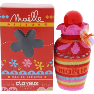 Clayeux Maelle Fleur by Clayeux for Kids - 3.4 oz EDT Spray - Fresh Bloom Skin - Premium Skincare Solutions for Nourished, Hydrated, and Radiant Skin Every Day
