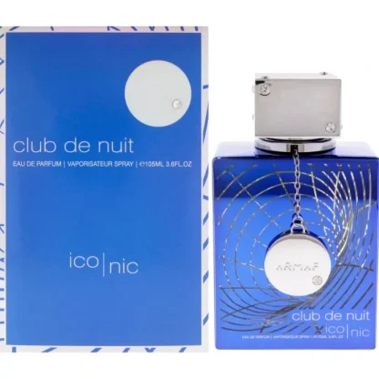 Club De Nuit Iconic Blue by Armaf for Men - 3.6 oz EDP Spray - Fresh Bloom Skin - Premium Skincare Solutions for Nourished, Hydrated, and Radiant Skin Every Day