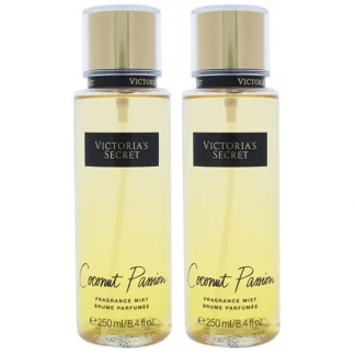 Coconut Passion by Victorias Secret for Women - 8.4 oz Fragrance Mist - Pack of 2 - Fresh Bloom Skin - Premium Skincare Solutions for Nourished, Hydrated, and Radiant Skin Every Day