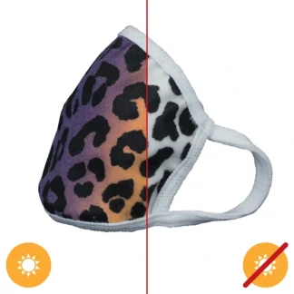 Color-Changing Face Mask - Leopard - Youth by DelSol for Unisex - 1 Pc Mask - Fresh Bloom Skin - Premium Skincare Solutions for Nourished, Hydrated, and Radiant Skin Every Day