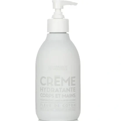 Compagnie de Provence Cotton Flower Hand & Body Lotion 300ml/10oz - Fresh Bloom Skin - Premium Skincare Solutions for Nourished, Hydrated, and Radiant Skin Every Day