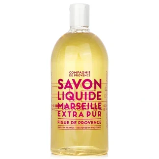 Compagnie de Provence Liquid Marseille Soap Fig of Provence Refill 1000ml/33.8oz - Fresh Bloom Skin - Premium Skincare Solutions for Nourished, Hydrated, and Radiant Skin Every Day