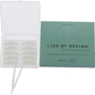 Contours Rx Lids By Design by Contours Rx for Unisex - 80 Count Eyelid Strips (7mm) - Fresh Bloom Skin - Premium Skincare Solutions for Nourished, Hydrated, and Radiant Skin Every Day
