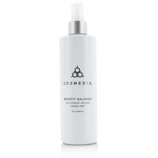 CosMedix Benefit Balance Antioxidant Infused Toning Mist - Salon Size 360ml/12oz - Fresh Bloom Skin - Premium Skincare Solutions for Nourished, Hydrated, and Radiant Skin Every Day