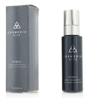 CosMedix Elite X-Cell+ Brightening Serum 30ml/1oz - Fresh Bloom Skin - Premium Skincare Solutions for Nourished, Hydrated, and Radiant Skin Every Day