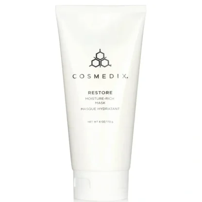 CosMedix Restore Moisture-Rich Mask - Salon Size 170g/6oz - Fresh Bloom Skin - Premium Skincare Solutions for Nourished, Hydrated, and Radiant Skin Every Day