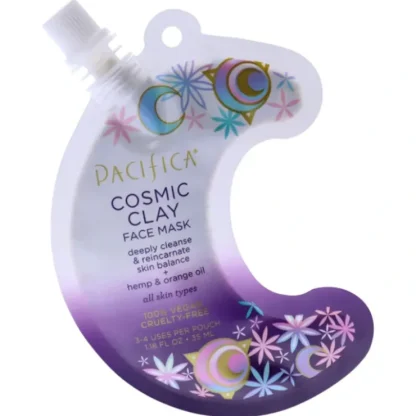Cosmic Clay Face Mask by Pacifica for Unisex - 1.18 oz Mask - Fresh Bloom Skin - Premium Skincare Solutions for Nourished, Hydrated, and Radiant Skin Every Day