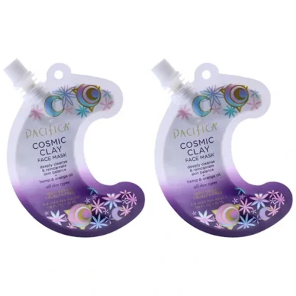 Cosmic Clay Face Mask by Pacifica for Unisex - 1.18 oz Mask - Pack of 2 - Fresh Bloom Skin - Premium Skincare Solutions for Nourished, Hydrated, and Radiant Skin Every Day