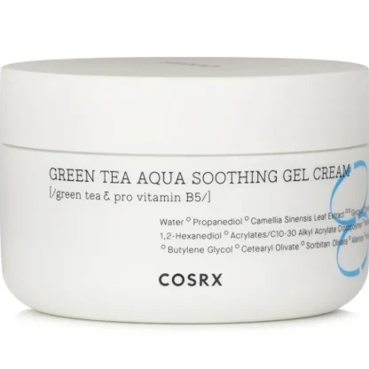 COSRX Hydrium Green Tea Aqua Soothing Gel Cream 50ml/1.69oz - Fresh Bloom Skin - Premium Skincare Solutions for Nourished, Hydrated, and Radiant Skin Every Day