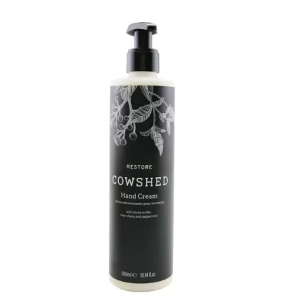 Cowshed Restore Hand Cream 300ml/10.14oz - Fresh Bloom Skin - Premium Skincare Solutions for Nourished, Hydrated, and Radiant Skin Every Day