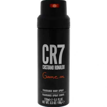 CR7 Game On by Cristiano Ronaldo for Men - 5.1 oz Body Spray - Fresh Bloom Skin - Premium Skincare Solutions for Nourished, Hydrated, and Radiant Skin Every Day