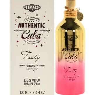 Cuba Authentic Tasty by Cuba for Women - 3.3 oz EDP Spray - Fresh Bloom Skin - Premium Skincare Solutions for Nourished, Hydrated, and Radiant Skin Every Day