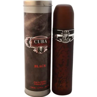 Cuba Black by Cuba for Men - 3.3 oz EDT Spray - Fresh Bloom Skin - Premium Skincare Solutions for Nourished, Hydrated, and Radiant Skin Every Day