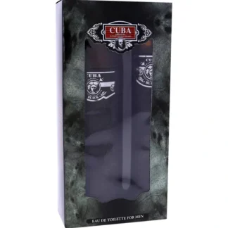 Cuba Black by Cuba for Men - 2 Pc Gift Set 3.3oz EDT Spray, 1.17oz EDT Spray - Fresh Bloom Skin - Premium Skincare Solutions for Nourished, Hydrated, and Radiant Skin Every Day