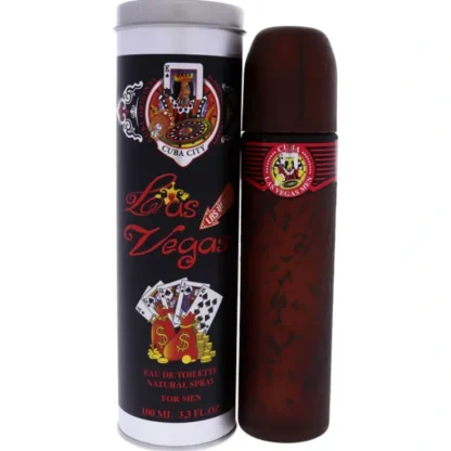 Cuba City Las Vegas by Cuba for Men - 3.3 oz EDT Spray - Fresh Bloom Skin - Premium Skincare Solutions for Nourished, Hydrated, and Radiant Skin Every Day