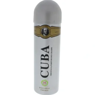 Cuba Gold by Cuba for Men - 6.6 oz Body Spray - Fresh Bloom Skin - Premium Skincare Solutions for Nourished, Hydrated, and Radiant Skin Every Day