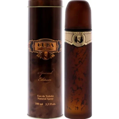 Cuba Gold by Cuba for Men - 3.3 oz EDT Spray (Special Edition) - Fresh Bloom Skin - Premium Skincare Solutions for Nourished, Hydrated, and Radiant Skin Every Day