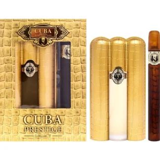 Cuba Prestige Legacy by Cuba for Men - 2 Pc Gift Set 3oz EDT Spray, 1.17oz EDT Spray - Fresh Bloom Skin - Premium Skincare Solutions for Nourished, Hydrated, and Radiant Skin Every Day