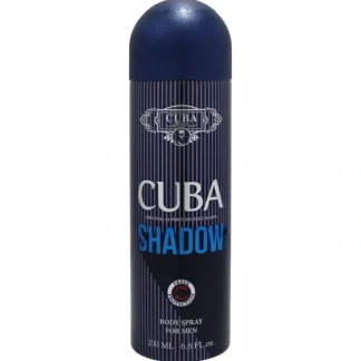 Cuba Shadow by Cuba for Men - 6.6 oz Body Spray - Fresh Bloom Skin - Premium Skincare Solutions for Nourished, Hydrated, and Radiant Skin Every Day