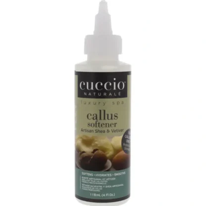 Cuccio Callus Softener - Artisan Shea and Vetiver by Cuccio for Women - 4 oz Treatment - Fresh Bloom Skin - Premium Skincare Solutions for Nourished, Hydrated, and Radiant Skin Every Day