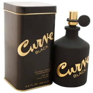 Curve Black by Liz Claiborne for Men - 4.2 oz Cologne Spray - Fresh Bloom Skin - Premium Skincare Solutions for Nourished, Hydrated, and Radiant Skin Every Day