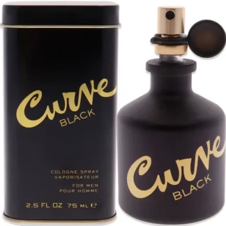 Curve Black by Liz Claiborne for Men - 2.5 oz Cologne Spray - Fresh Bloom Skin - Premium Skincare Solutions for Nourished, Hydrated, and Radiant Skin Every Day