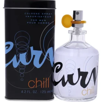 Curve Chill by Liz Claiborne for Men - 4.2 oz Cologne Spray - Fresh Bloom Skin - Premium Skincare Solutions for Nourished, Hydrated, and Radiant Skin Every Day