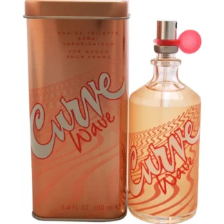 Curve Wave by Liz Claiborne for Women - 3.4 oz EDT Spray - Fresh Bloom Skin - Premium Skincare Solutions for Nourished, Hydrated, and Radiant Skin Every Day