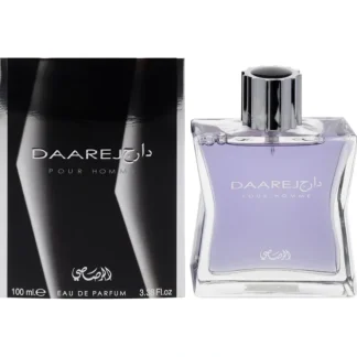 Daarej by Rasasi for Men - 3.38 oz EDP Spray - Fresh Bloom Skin - Premium Skincare Solutions for Nourished, Hydrated, and Radiant Skin Every Day