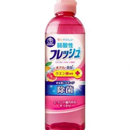 DAIICHI Kitchen Club Mild Acidic Pink Grapefruit Dish Washing Detergent 250ml Fixed Size - Fresh Bloom Skin - Premium Skincare Solutions for Nourished, Hydrated, and Radiant Skin Every Day