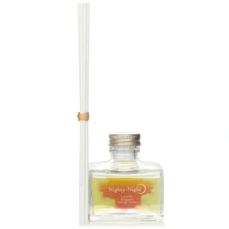 Daily Aroma Japan Nighty-Night Reed Diffuser - Lavender, Bergamot, Orange Sweet 120ml - Fresh Bloom Skin - Premium Skincare Solutions for Nourished, Hydrated, and Radiant Skin Every Day
