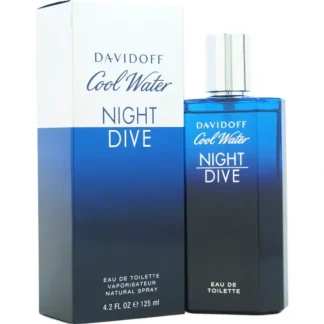 Davidoff Cool Water Night Dive by Davidoff for Men - 4.2 oz EDT Spray - Fresh Bloom Skin - Premium Skincare Solutions for Nourished, Hydrated, and Radiant Skin Every Day